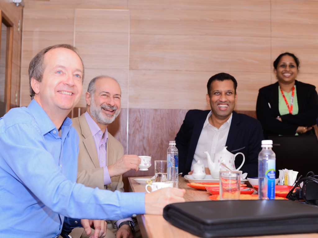 Mr Fabian Hamilton Hon'ble MP of U K ,Mr Malcom Trotter,Vice president of IAB